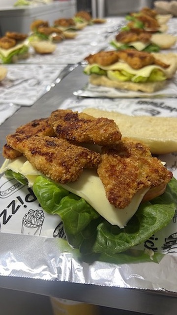 Chicken tender armado