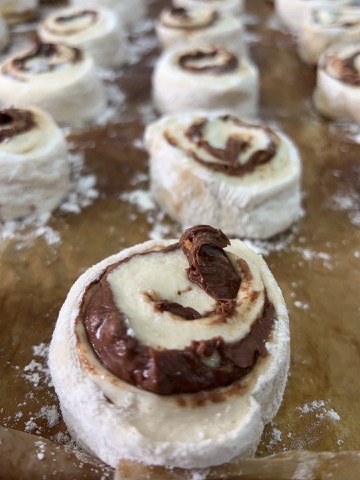 Rollos de Nutella
